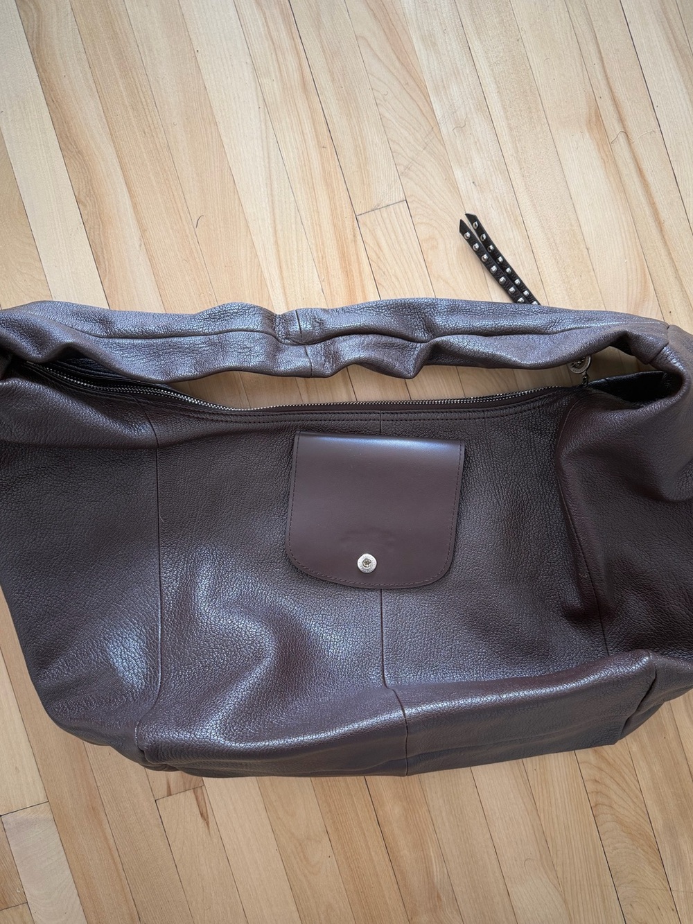 Longchamp Large Le Pliage Xtra Leather Shoulder Bag